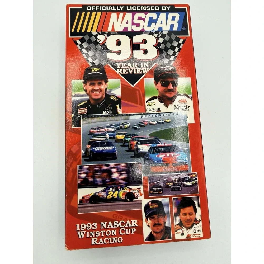 Lot 2 NASCAR Year In Review VHS Tapes 1993 1999 ESPN Winston Cup Racing